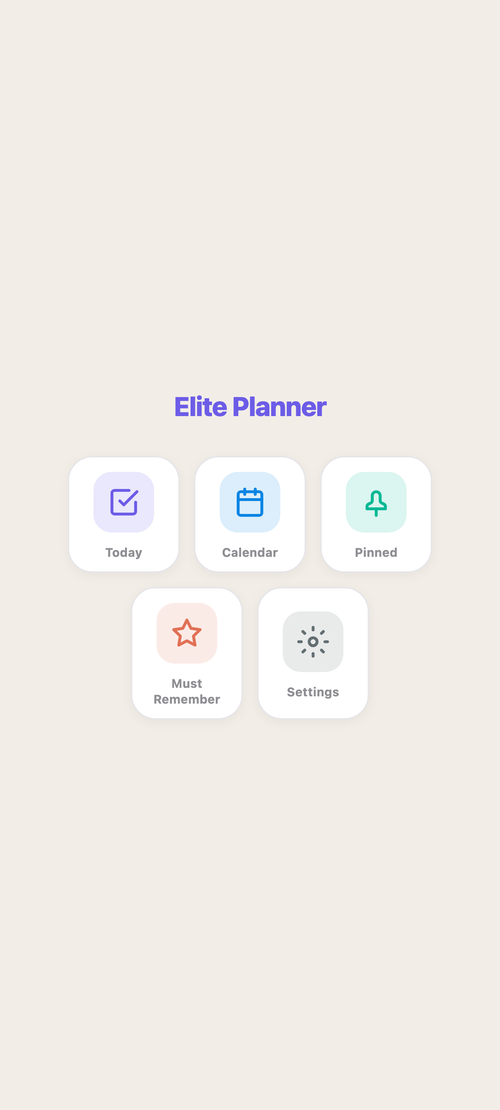 Elite Planner Pro for Android